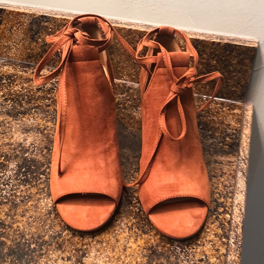BC suede heels